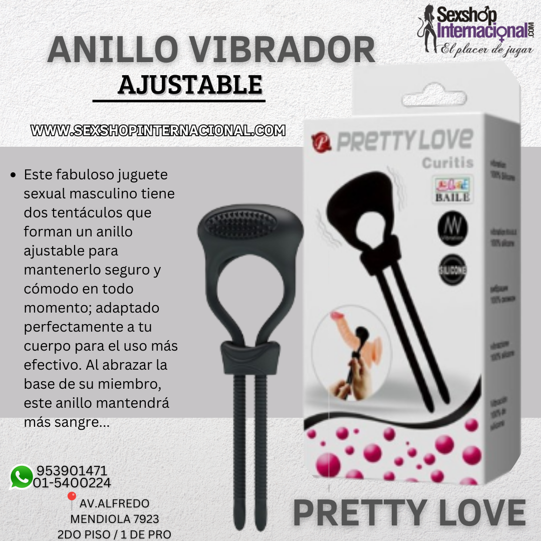 ANILLO AJUSTABLE SEXSHOP LOS OLIVOS